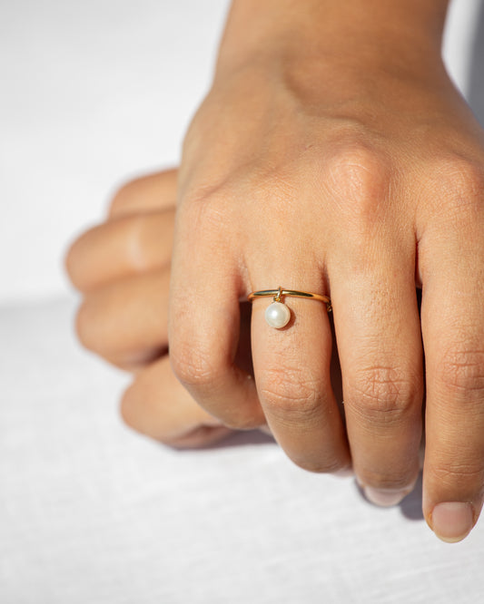 Bague anneau réglable en Or 14 carats - Fiore