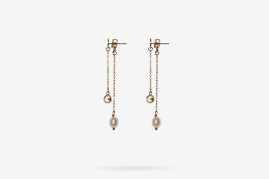 Boucles d'oreilles pendantes en Or | Sperà